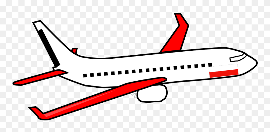 Airplane Plane Travel Flight Jet Airliner Clipart
