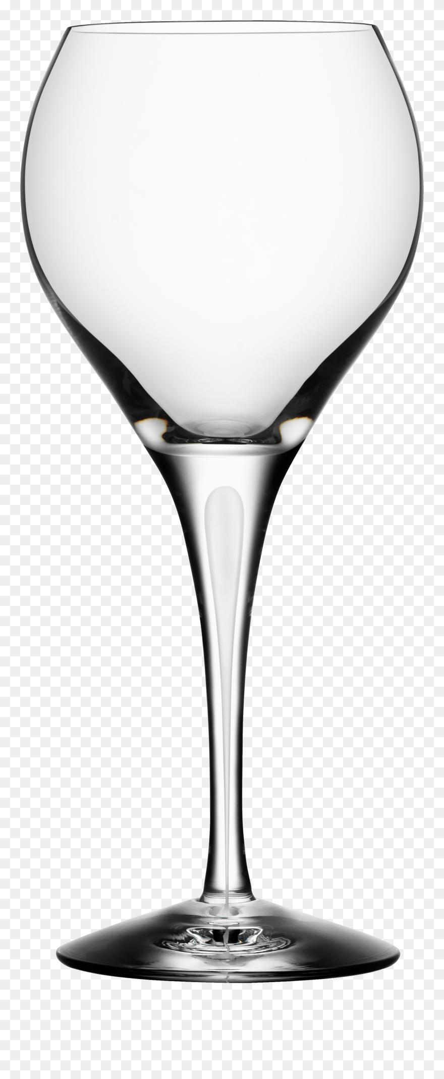 Wine Glass Cup - Champagne Glass Empty Png Clipart
