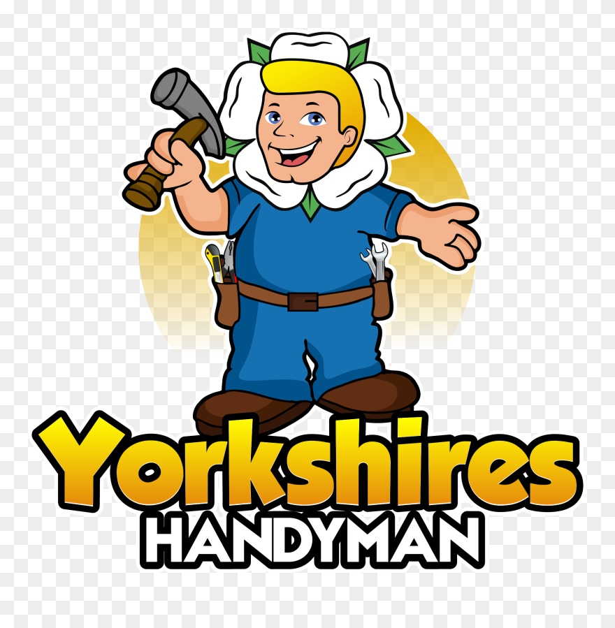 Yorkshire’s Handyman Logo - Cartoon Clipart