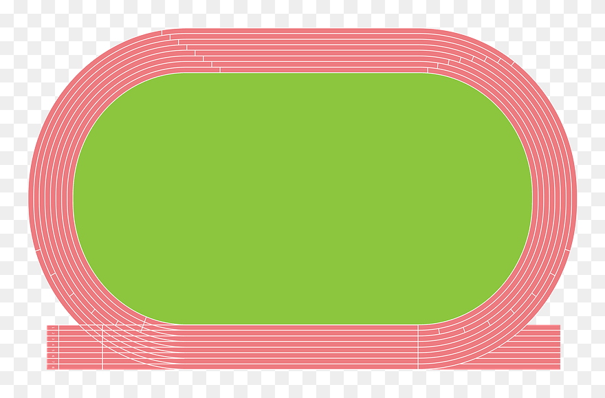 Track And Field Clipart - Imagenes De La Pista De Carrera - Png Download