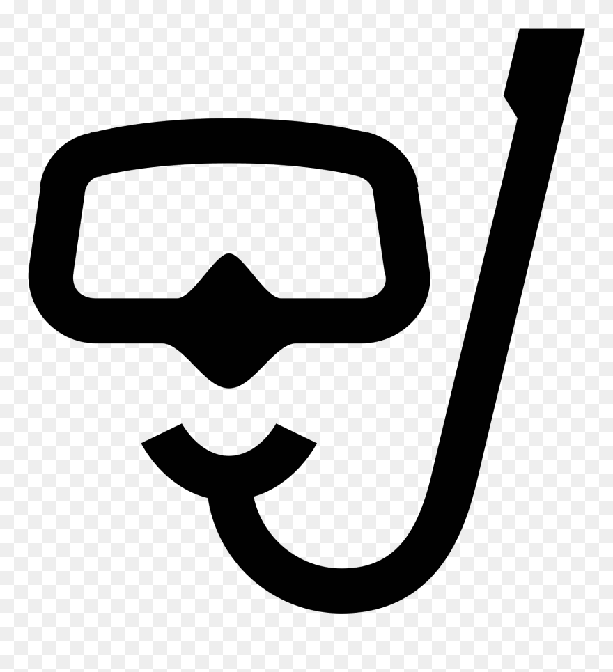 Snorkel, Diving Mask Png - Snorkeling Icon Clipart