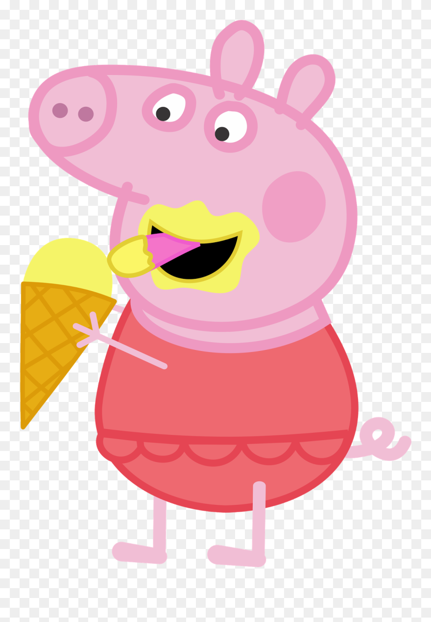 Transparent Mummy Clip Art - Peppa Pig Clipart Png