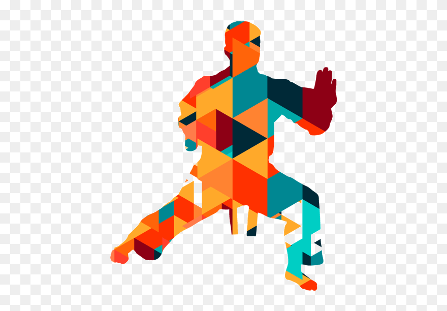 Karate - Illustration Clipart