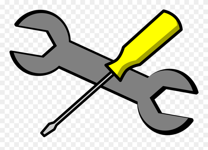 Tools Of The Trade Icon - Wrench Icon Clipart