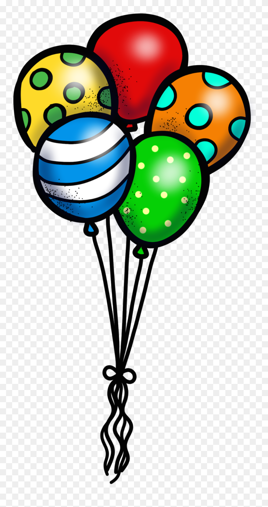 Balloon Tower Clipart - Png Download