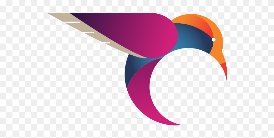 Stylized Hummingbird - Clip Art - Png Download