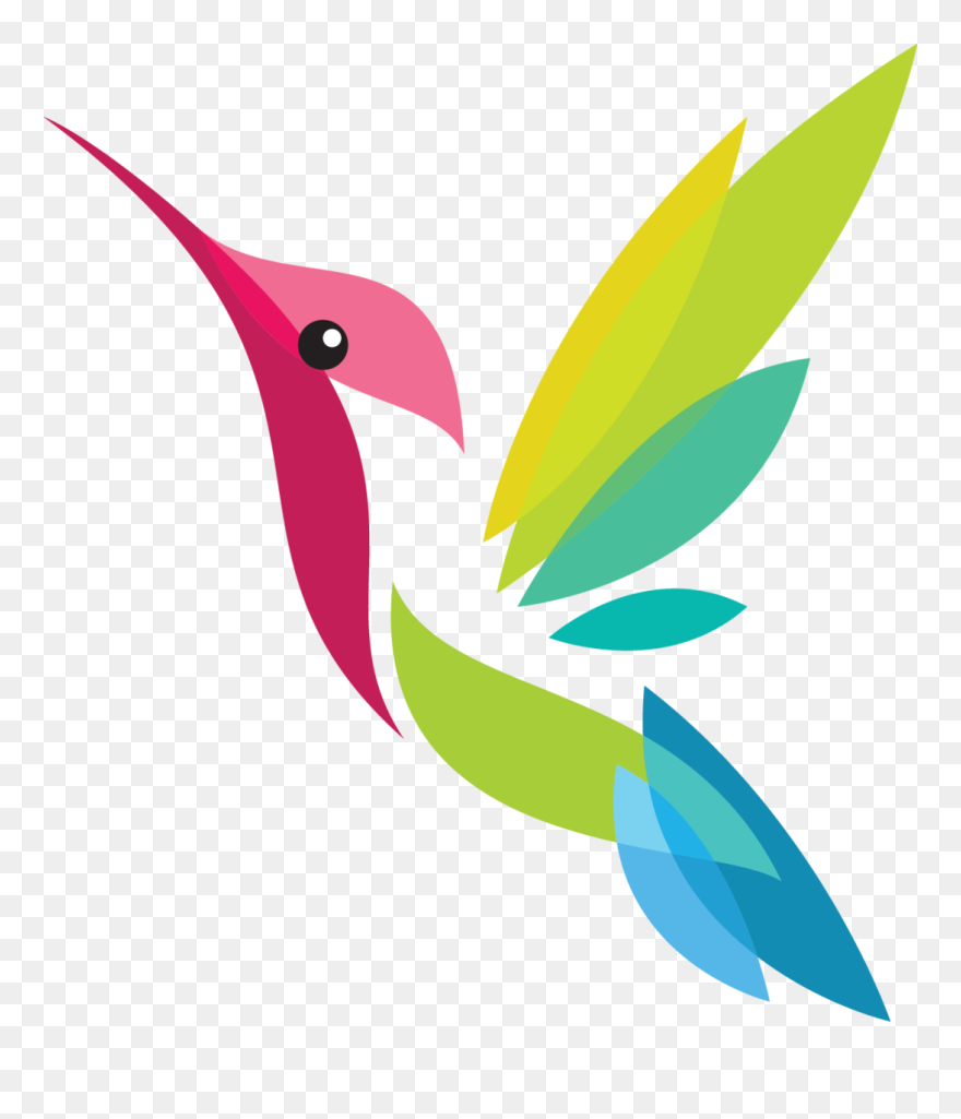 Be Like A Hummingbird - Hummingbird Stylized Clipart