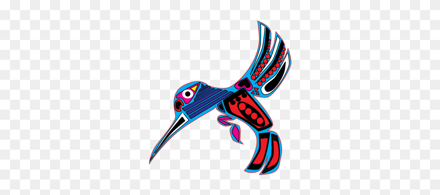 Hummingbird-2 - First Nations Hummingbird Art Clipart