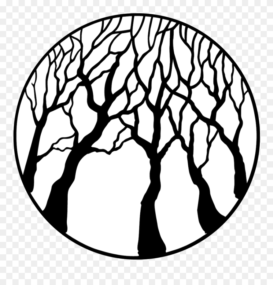 Apollo Trees - Oak Forest - Reversed - Me-3540 - Tree Clipart