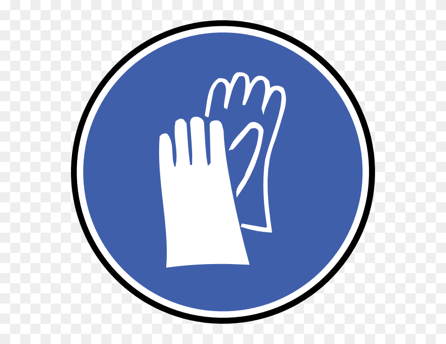 Wear Gloves Clip Art - Gloves Ppe Clipart - Png Download