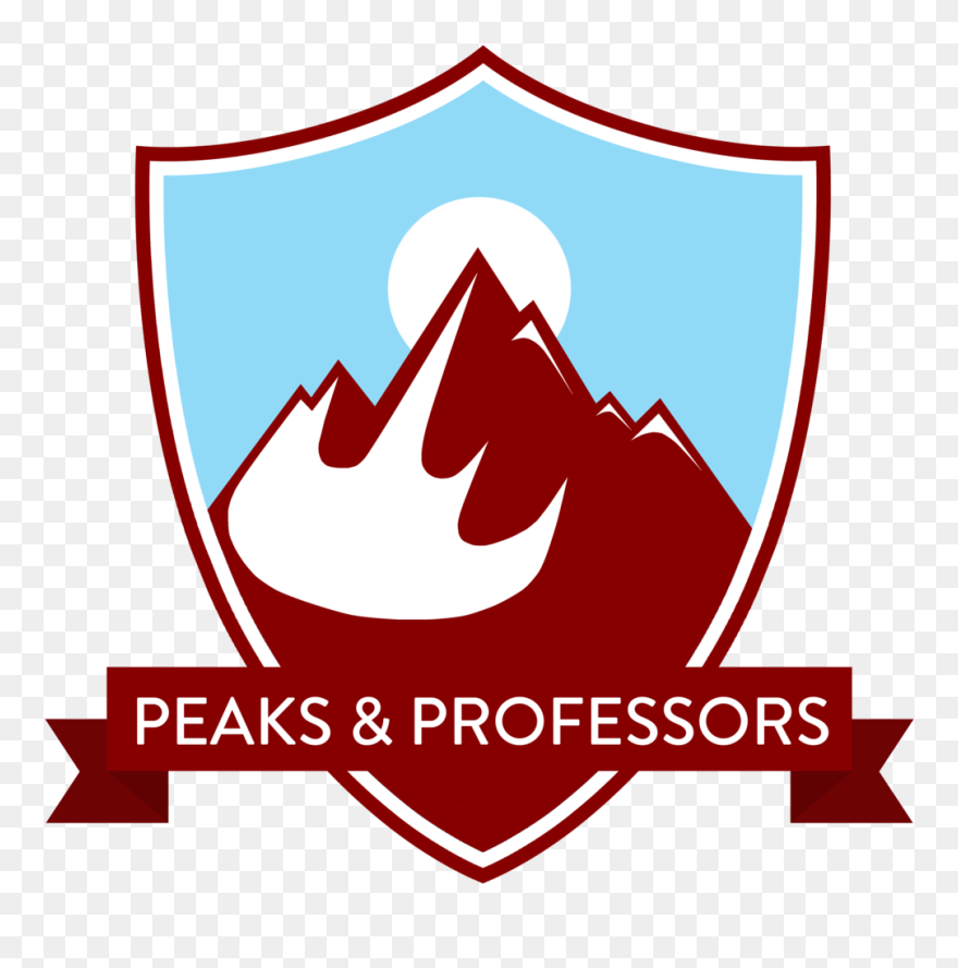 Hiking Clipart Trail Mix - Peaks And Professors Logo - Png Download