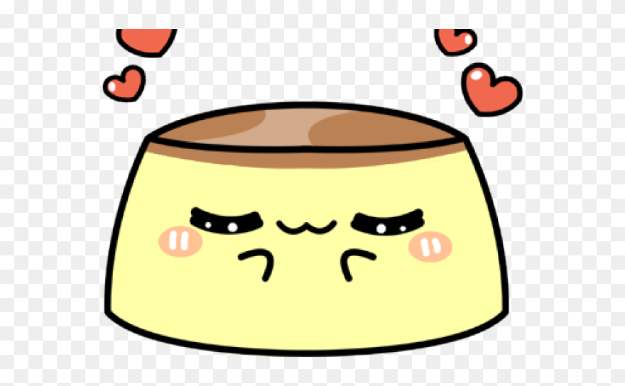 Flan Cliparts - Comidas Kawaii - Png Download