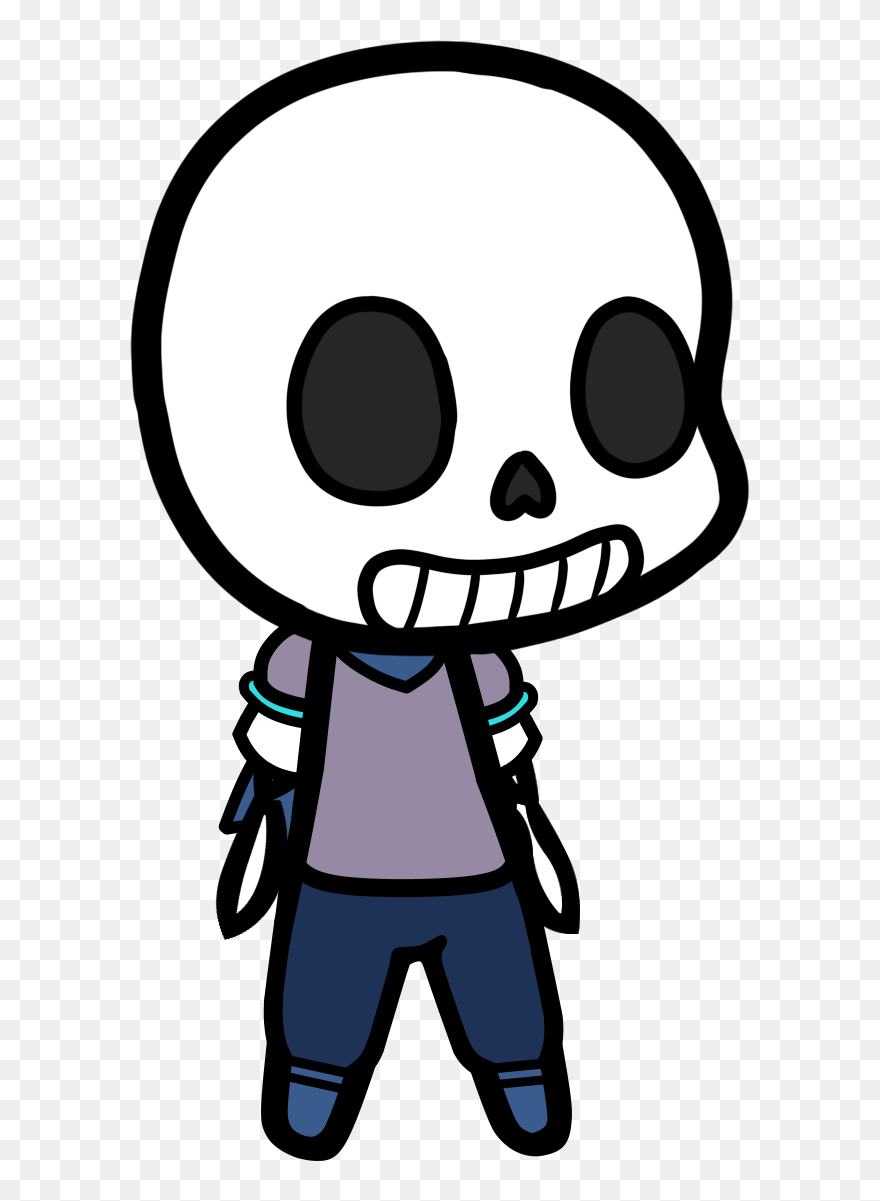 Underswap Sans Outfit By Rumiflan - Walfas Png Clipart