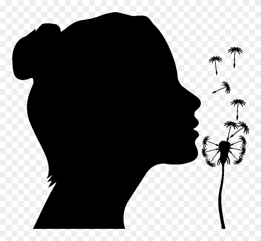 Princesse Soufflant Une Fleur Clipart