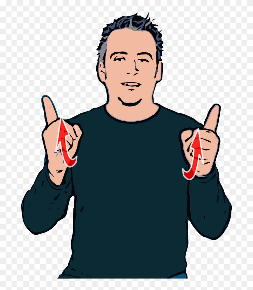 British Sign Dictionary Boss - British Sign Language Boss Clipart