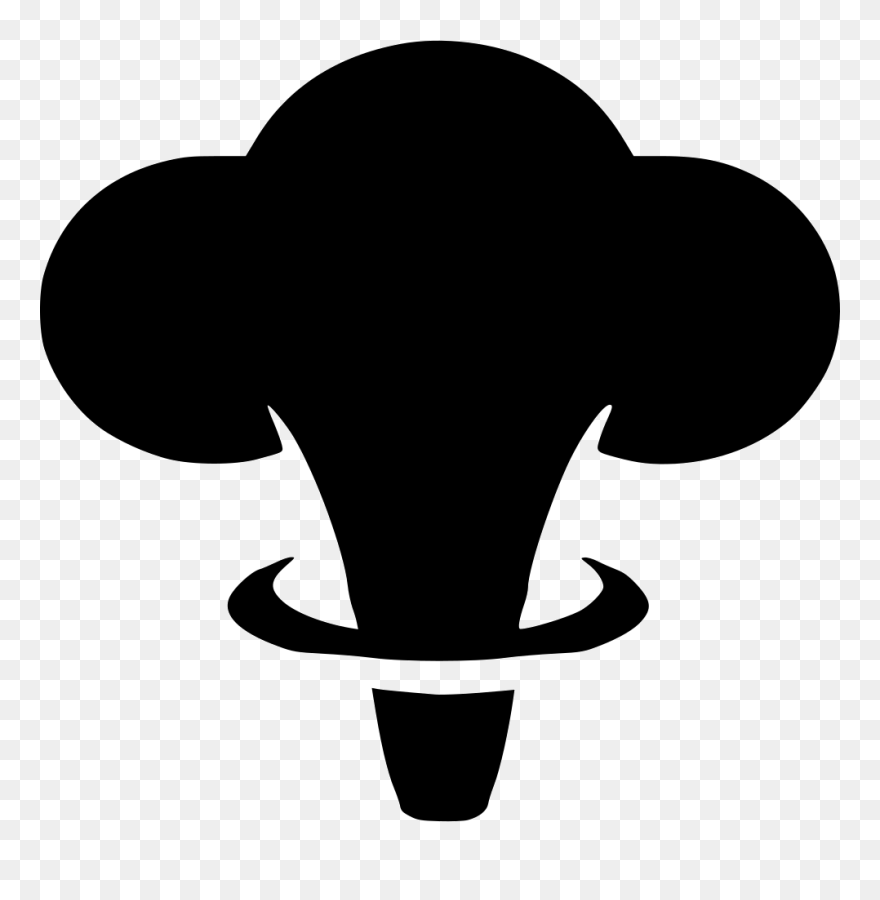 Nuclear Drawing Mushroom Cloud, Picture - Mushroom Cloud Cartoon Png Clipart