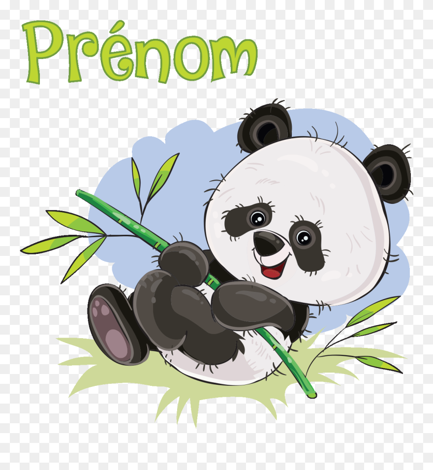 Lukisan Panda Dinding Kamar Clipart