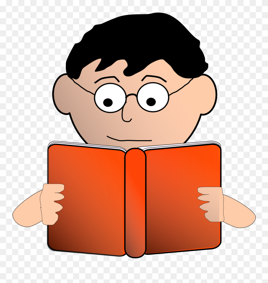 Reading Book Cartoon Gif Png Clipart