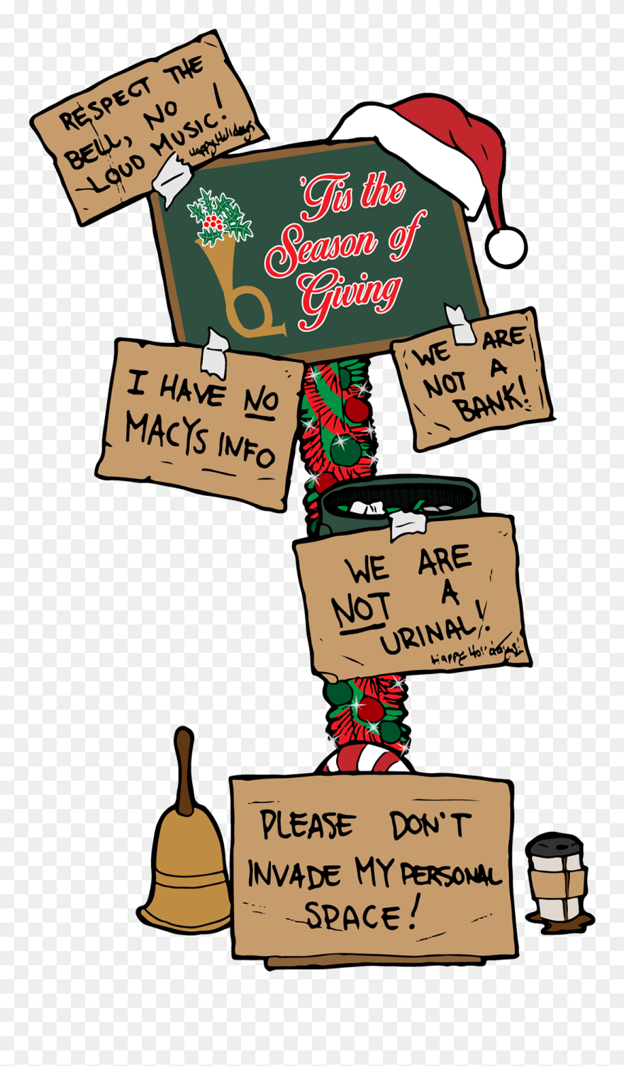 Phoebe"s Donation Bucket - Illustration Clipart