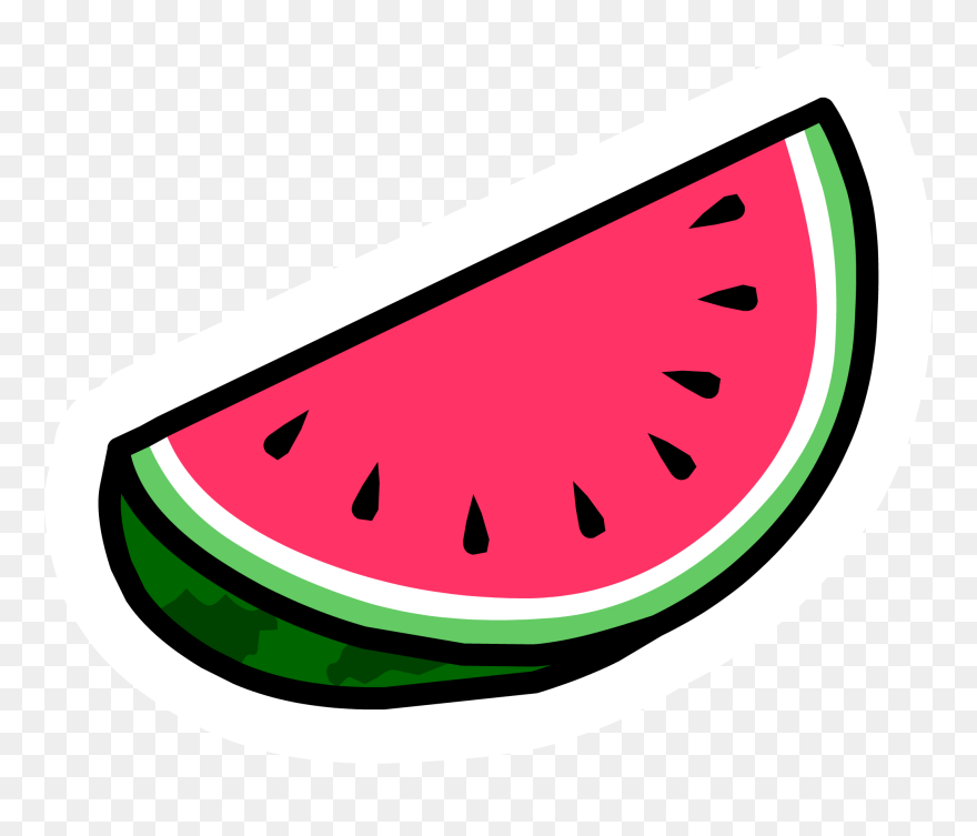 Watermelon Pin Club Penguin Clipart