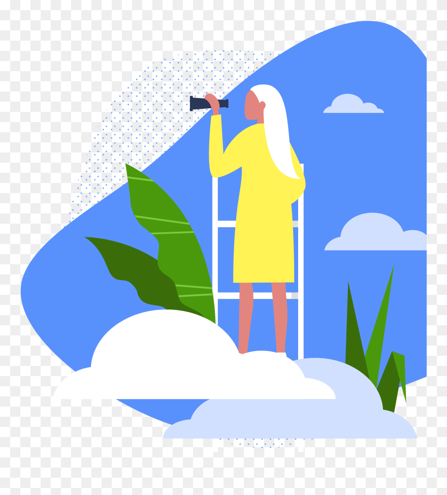 Prosple Education Technology Hero Banner - Illustration Clipart