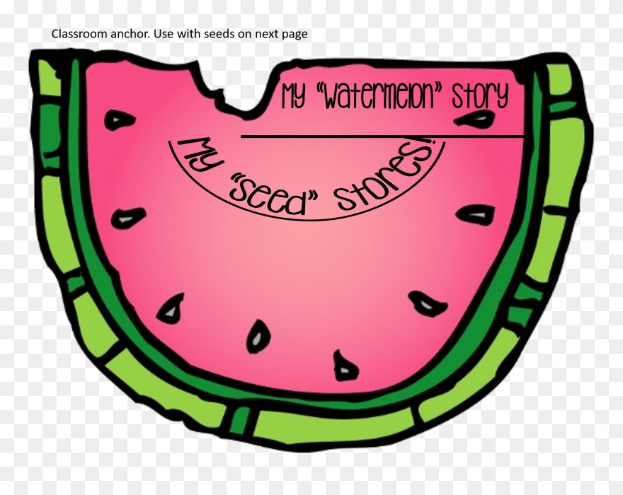 Watermelon Seed Clipart - Png Download