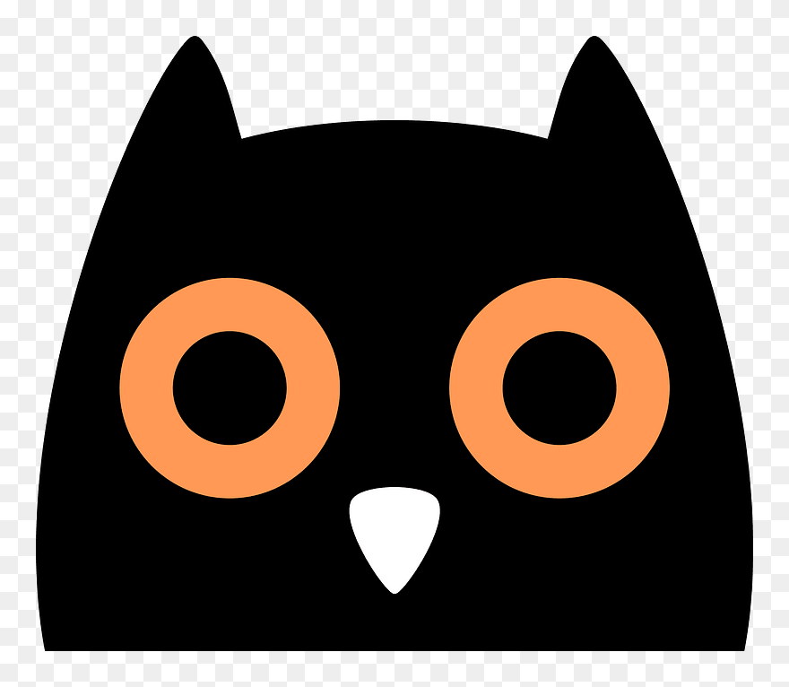 Owl Face Clipart - Png Download