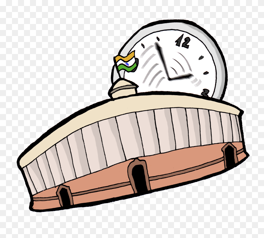 Indian Youth Parliament Need Of The Hour Global Young - Parliament Of India Drawing Clipart