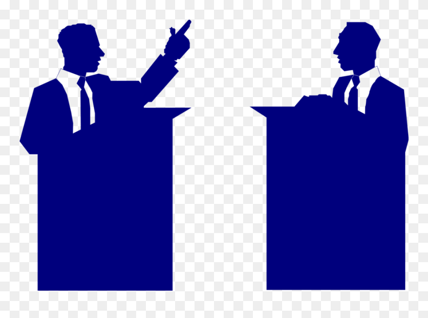 Business Background Clipart - Debate Competition - Png Download