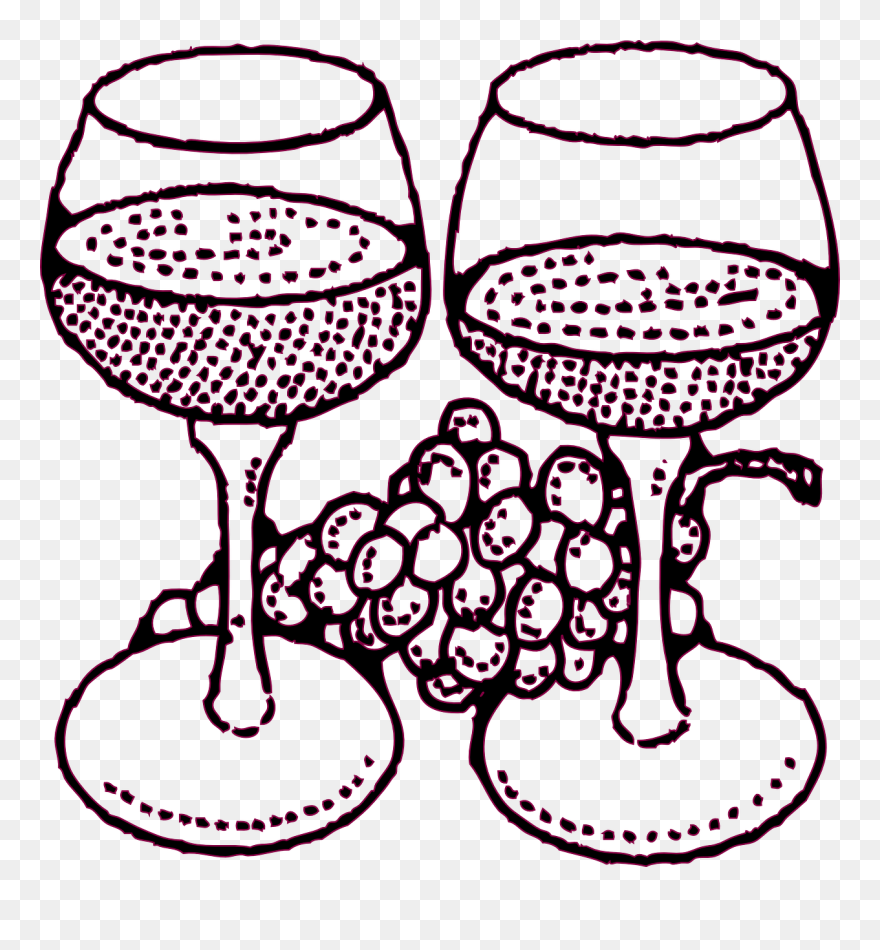 Transparent Grapes Clipart Coloring - Funny Easter Quotes Wine - Png Download