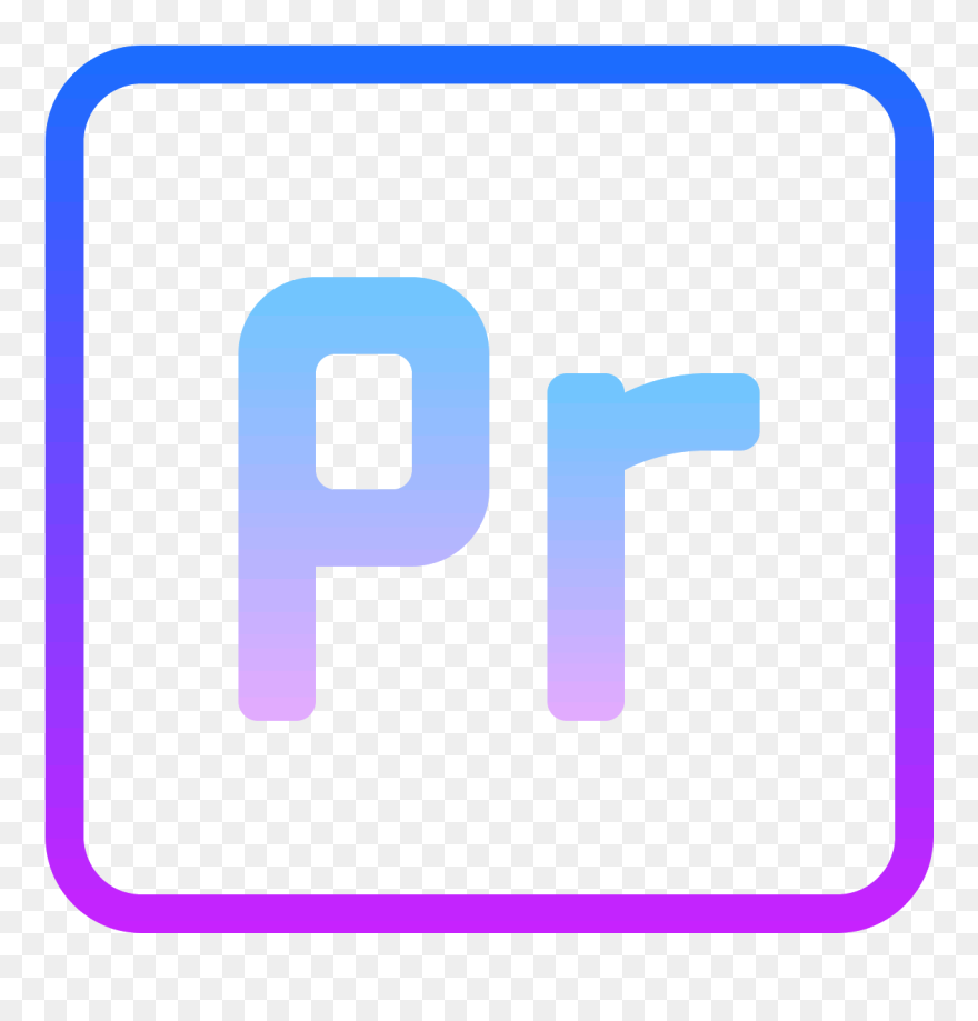Transparent Adobe Clipart - Png Vector Premiere Pro