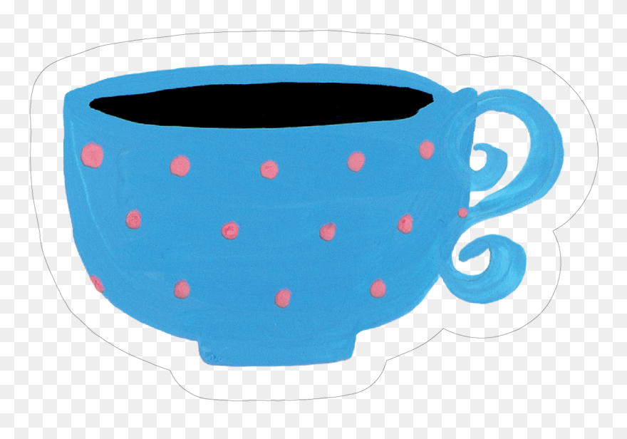 Teacup Print & Cut File Clipart