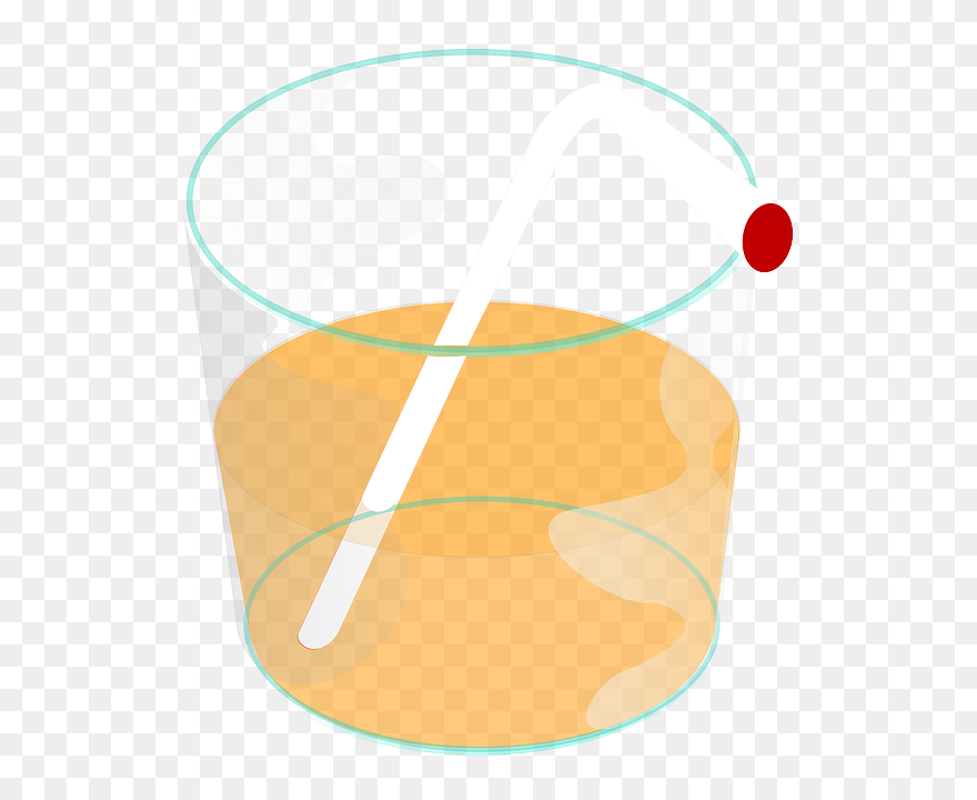 Glass, Juice, Cup, Orange, Drink, Beverage, Cold - Transparent Gif Png Drinks Clipart