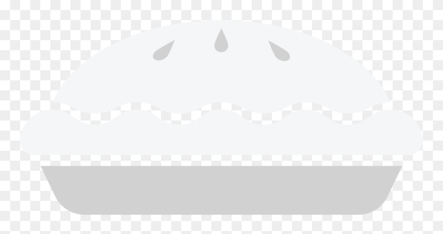 Apple Pie Black And White Clipart Banner Transparent - Black And White Pie Image Png