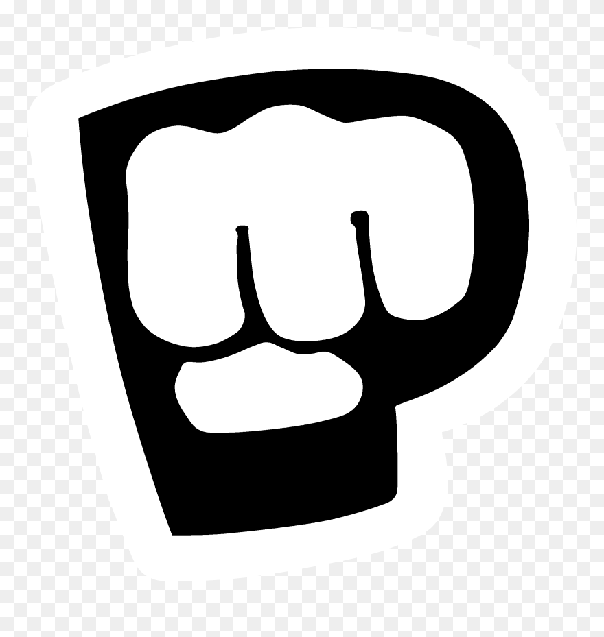 Pewdiepie Logo Black And White - Pewdiepie Logo Png Clipart