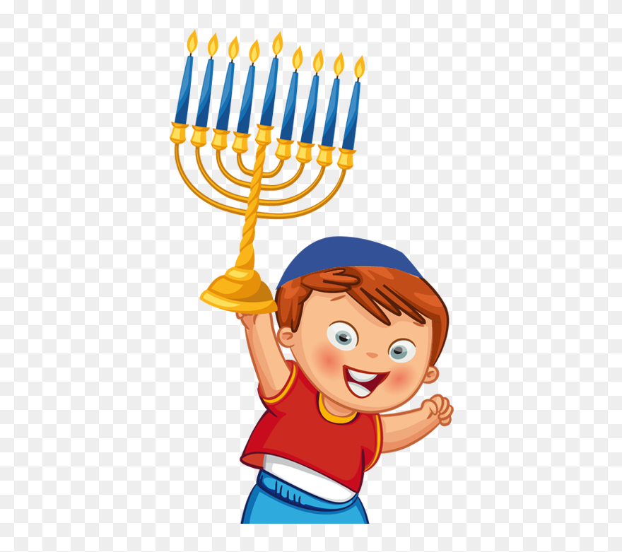 Animated Clipart Hanukkah - Png Download