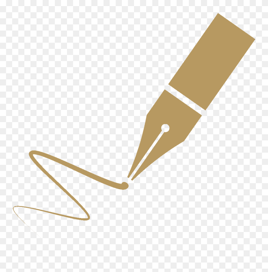 Thank You Notes - Penna Stilografica Icon Clipart