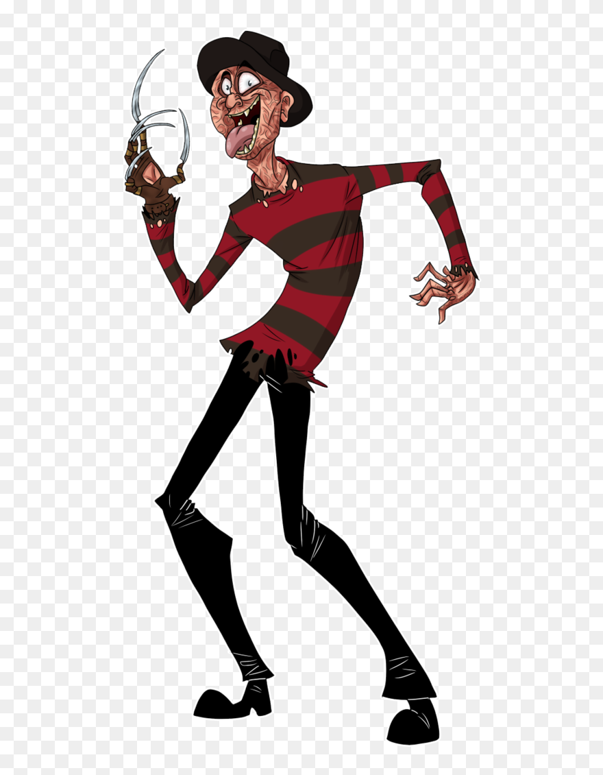 Freddy Krueger Drawing Clip Art - Nightmare On Elm Street Drawing - Png Download