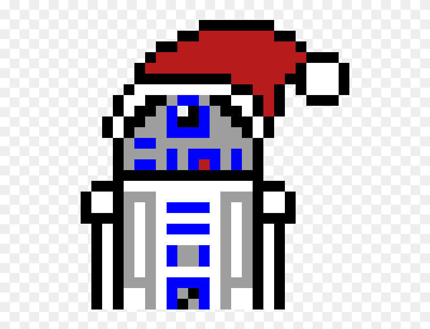 Transparent Rocky Balboa Clipart - R2d2 Pixel Art - Png Download
