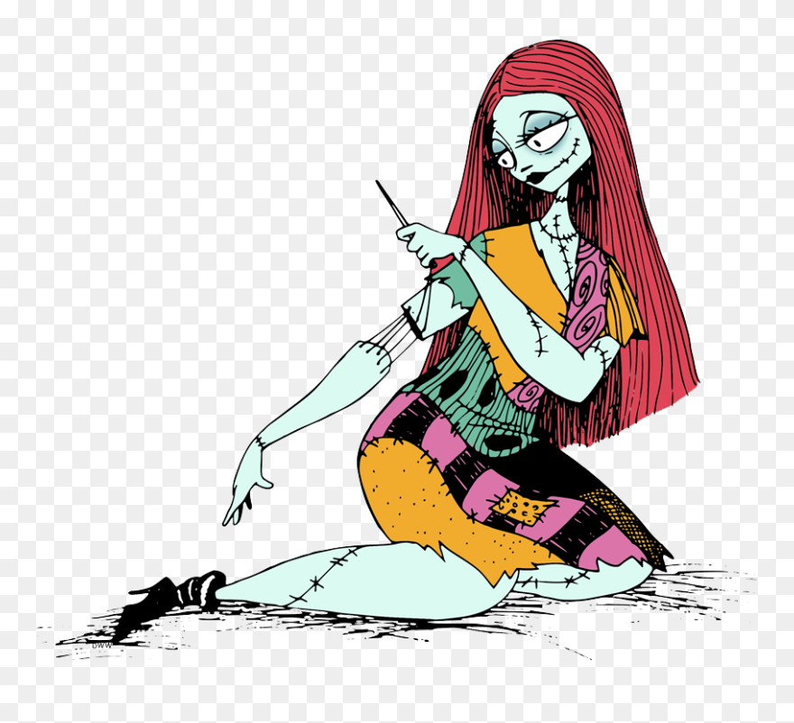 Sally Nightmare Before Christmas Cartoon Clipart