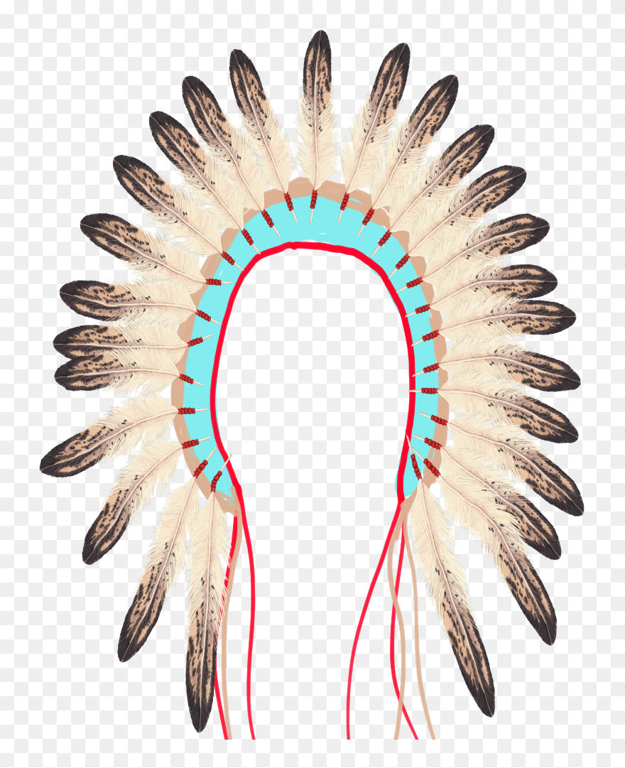 Transparent Feathers Native American - Indian Feathers Png Clipart