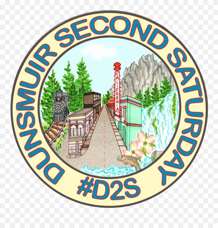 Dunsmuir Second Saturdays Clipart