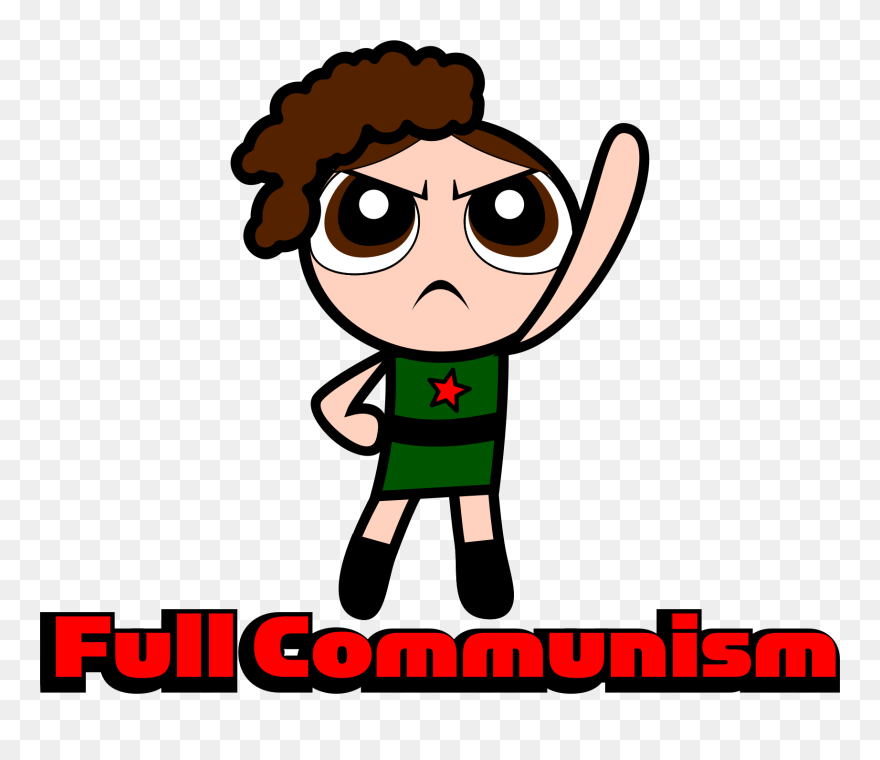 Full Communism Girl Clip Arts - Kartun Yang Matanya Belo - Png Download