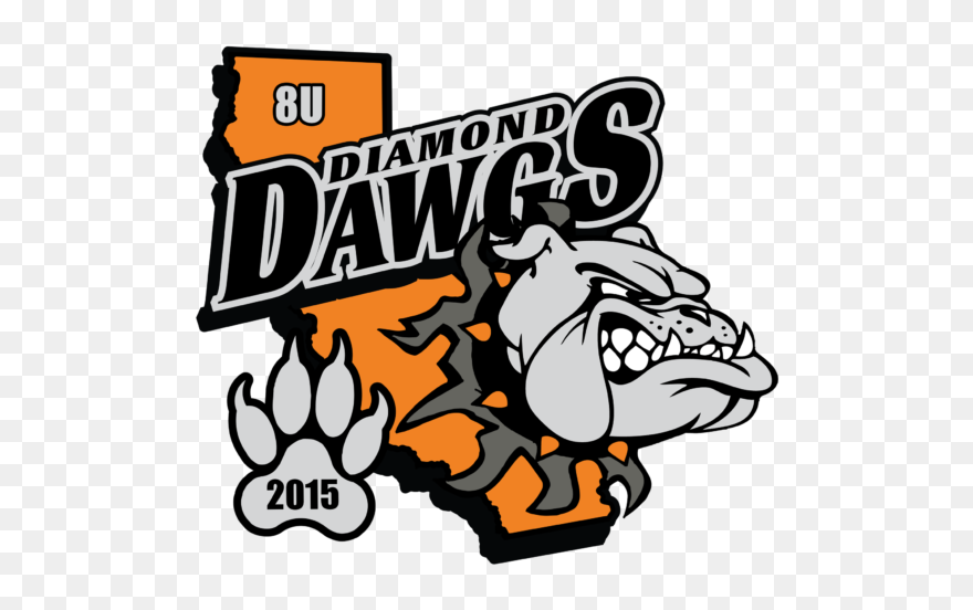 Diamond Dawgs Baseball Clipart Clip Art Freeuse Library - Illustration - Png Download