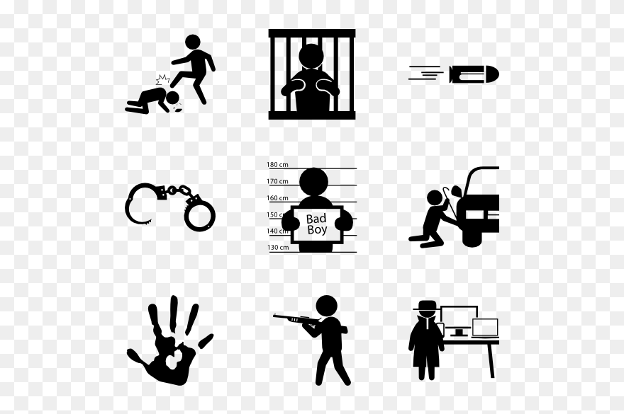 Crime Icon Clipart