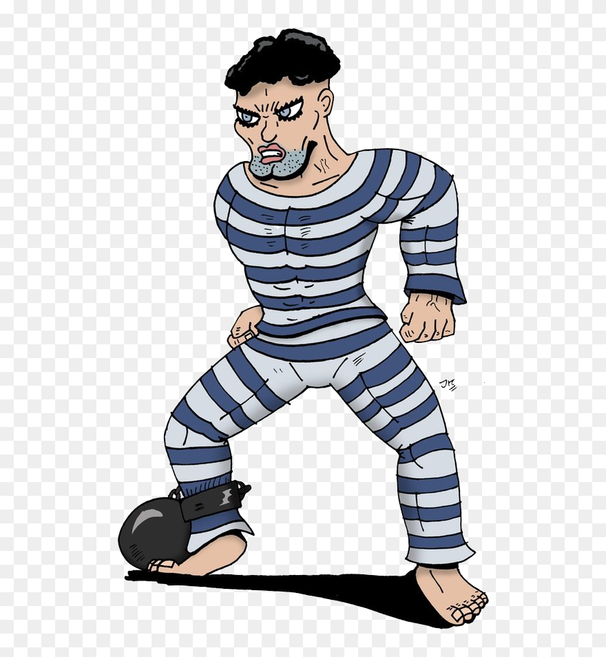 Prisoner Png Hd Image - Prisoner Cartoon Png Clipart
