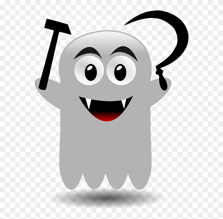 Ghost Communism 4579 Clipart - Moving Ghost Clipart - Png Download