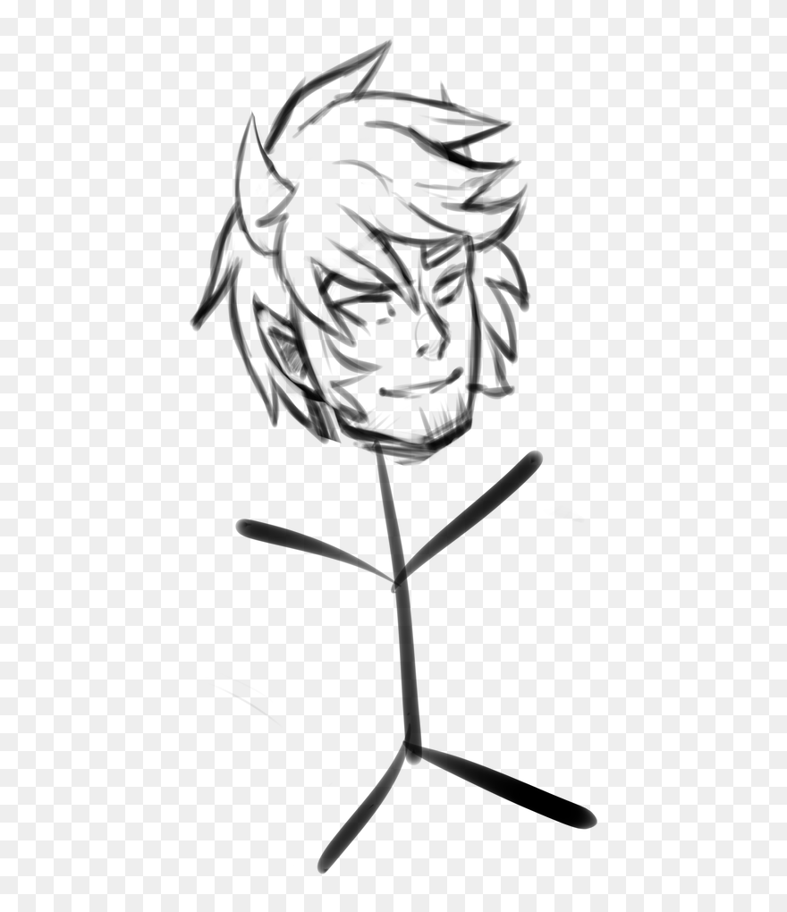 When You Can Draw A Perfect Face But The Rest - Cartoon Clipart