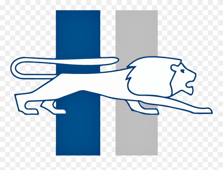 Detroit Lions Throwback Logo Clipart