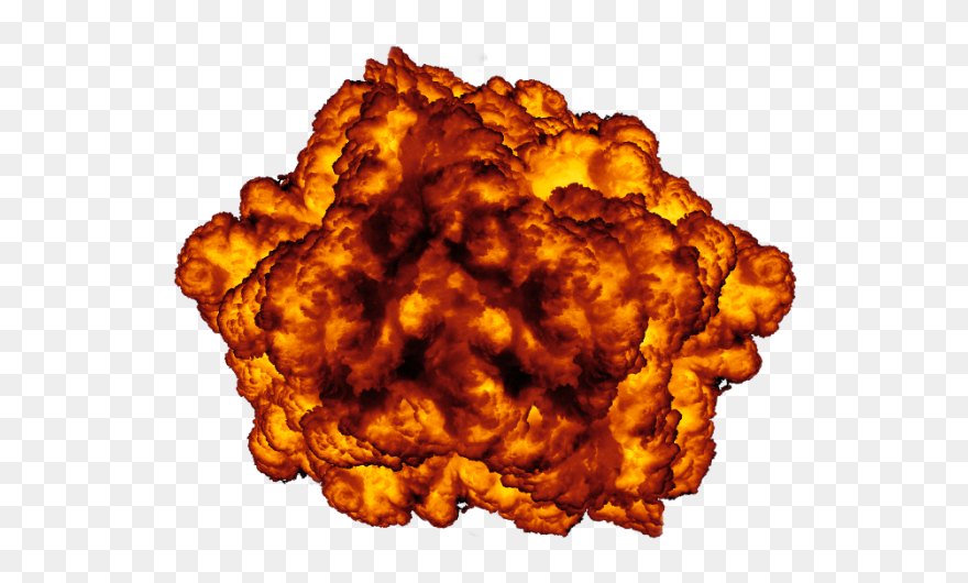 Red Blast Png - Explosion Transparent Gif Effects Clipart